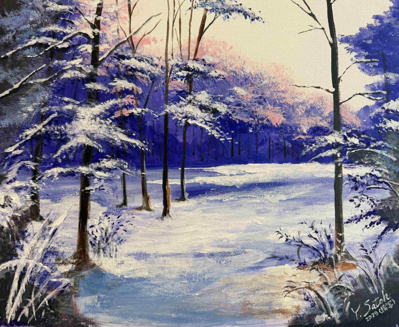 「冬の静けさの中で」厳しさの先にあるもの?